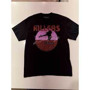 The Killers Hot Tour 2024 ACL Destiny Is Calling Me Shirt Mens XL Black